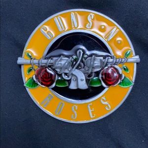 Guns n Roses Metal Belt Buckle